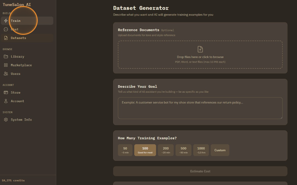 Time to get to training.